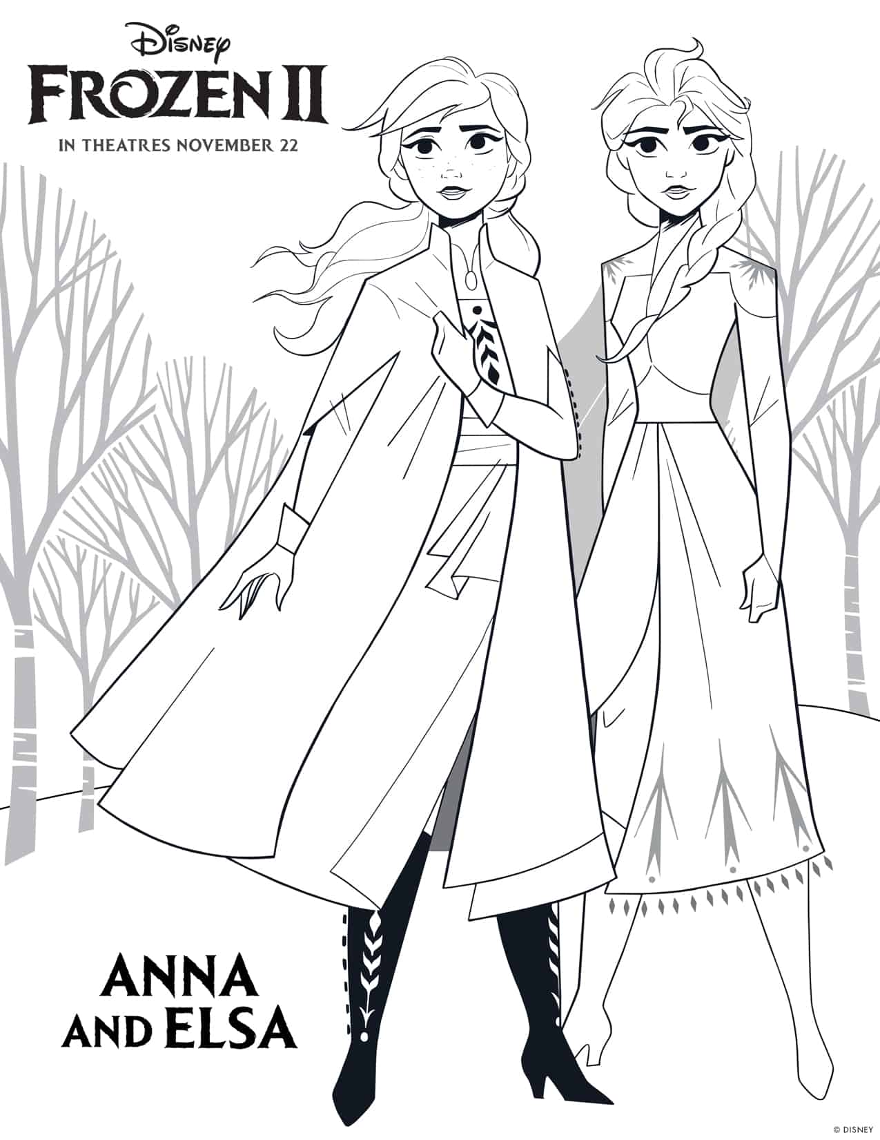 marshmallow coloring page frozen