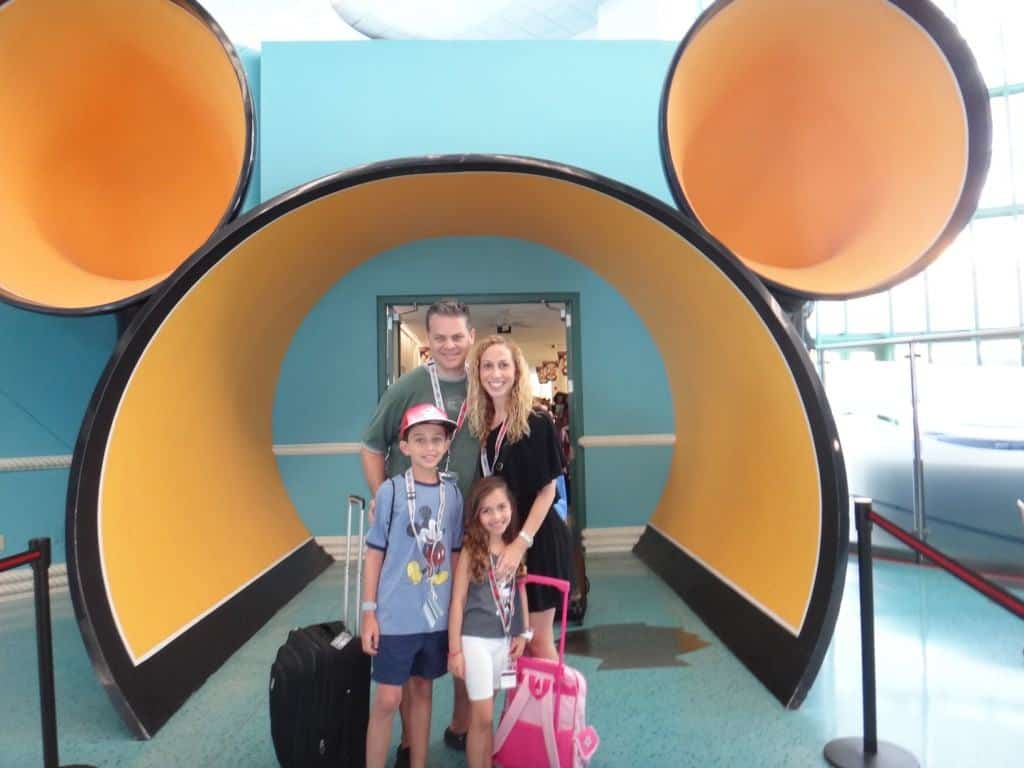 Disney cruise embarkation