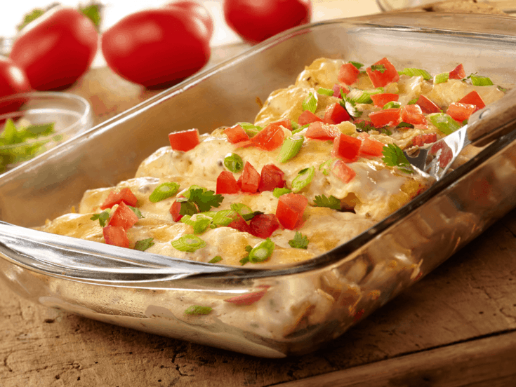 Tasty and easy recipe for Cheesy Enchiladas