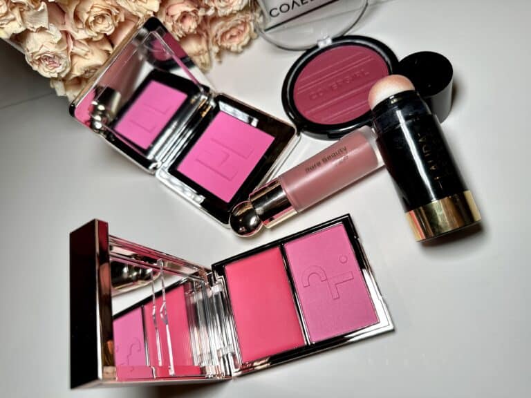 Looking for new makeup shades and beautiful Spring blushes for a glow from within look? A beautiful makeup trend that is ultra wearable is applying blushes inspired by the freshest bouquet.