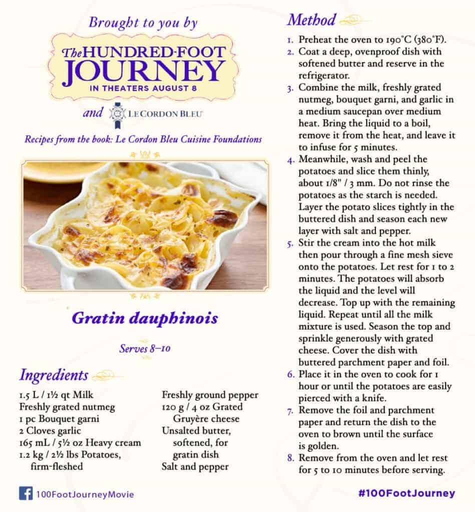 100FootJourney Potato Gratin