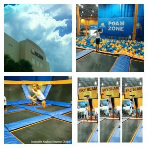 Sky Zone trampoline park in Fort Lauderdale