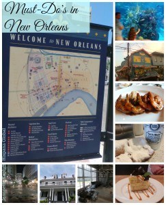 Must-Do's in New Orleans #followyourNOLA