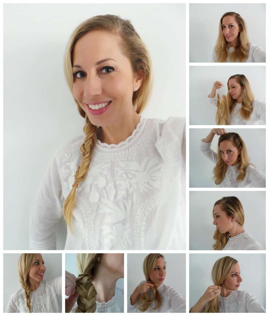 Boho side braid tutorial