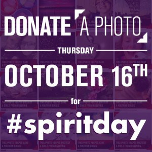 Donate a photo Spirit Day