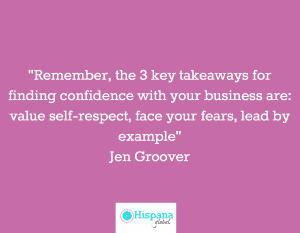 Jen Groover 3 takeaways