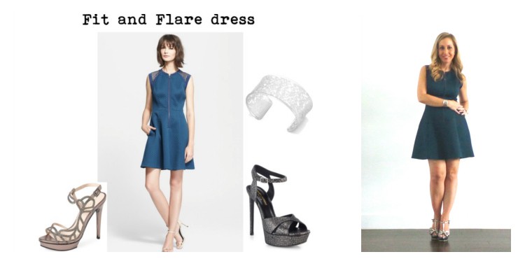 What I Wore: Fit And Flare Dress For My Latest TV Segment
