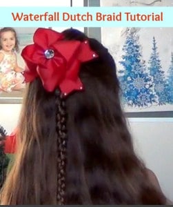 Waterfall Dutch Braid