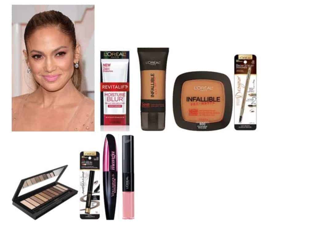Jennifer Lopez makeup