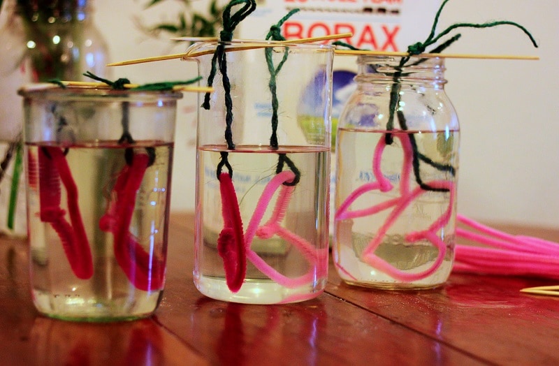 DIY Borax Crystals - Mom MD Hawaii