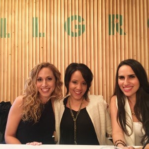 #WeAllGrow summit panel  Jeannette Kaplun, Bren Herrera y Mercedes Sanchez