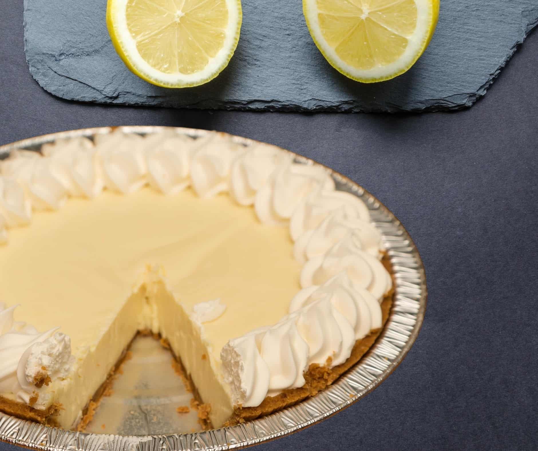 Fantastic 3 Ingredient No-Bake Meyer Lemon Pie Recipe