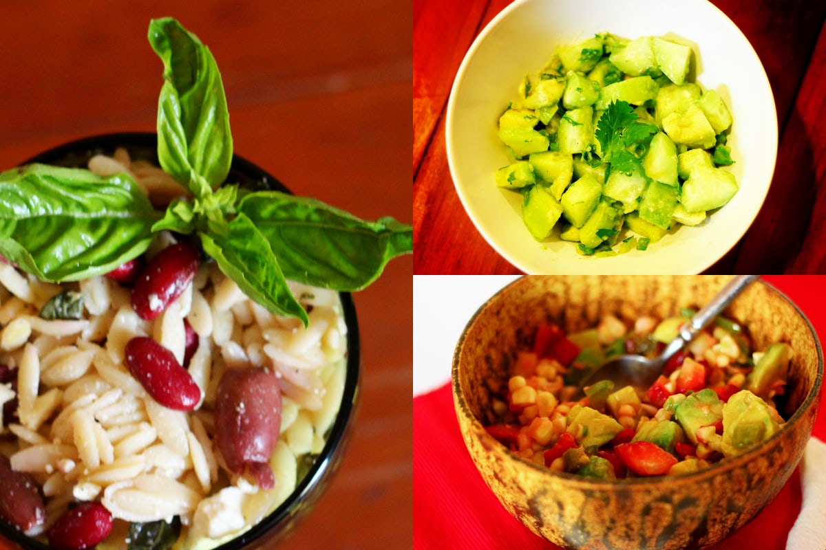 3 Easy and Delicious Salads