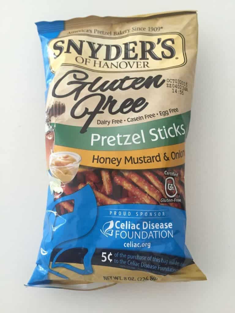 Gluten Free Pretzels healthy snack idea
