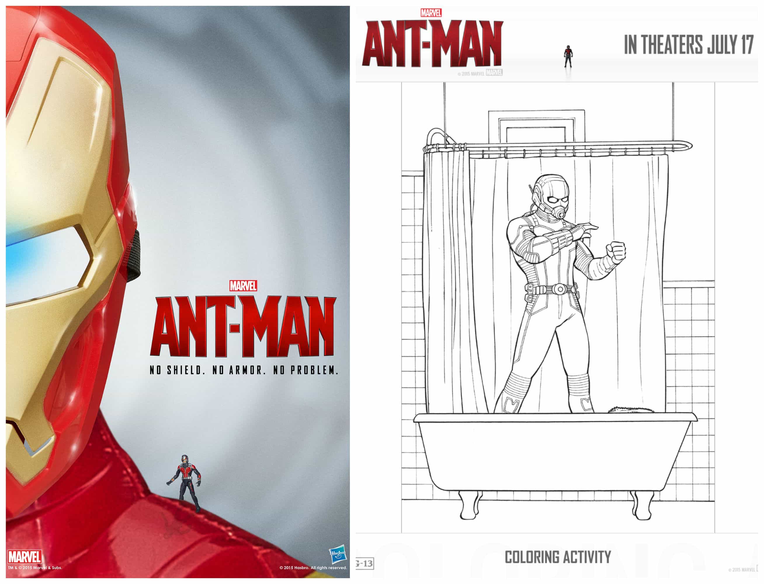 Fun printable activities from Ant-Man
