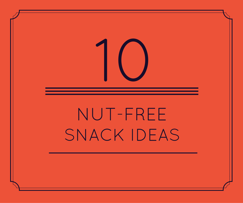 10 nut free snack ideas