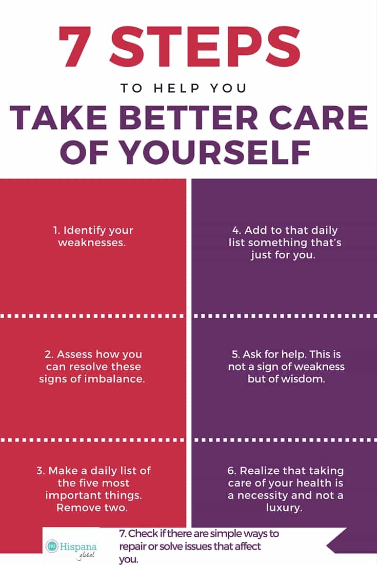 If self-care seems like a luxury, here are 7 steps to help you take better care of yourself! You have to set boundaries and be your own priority before you take care of others.