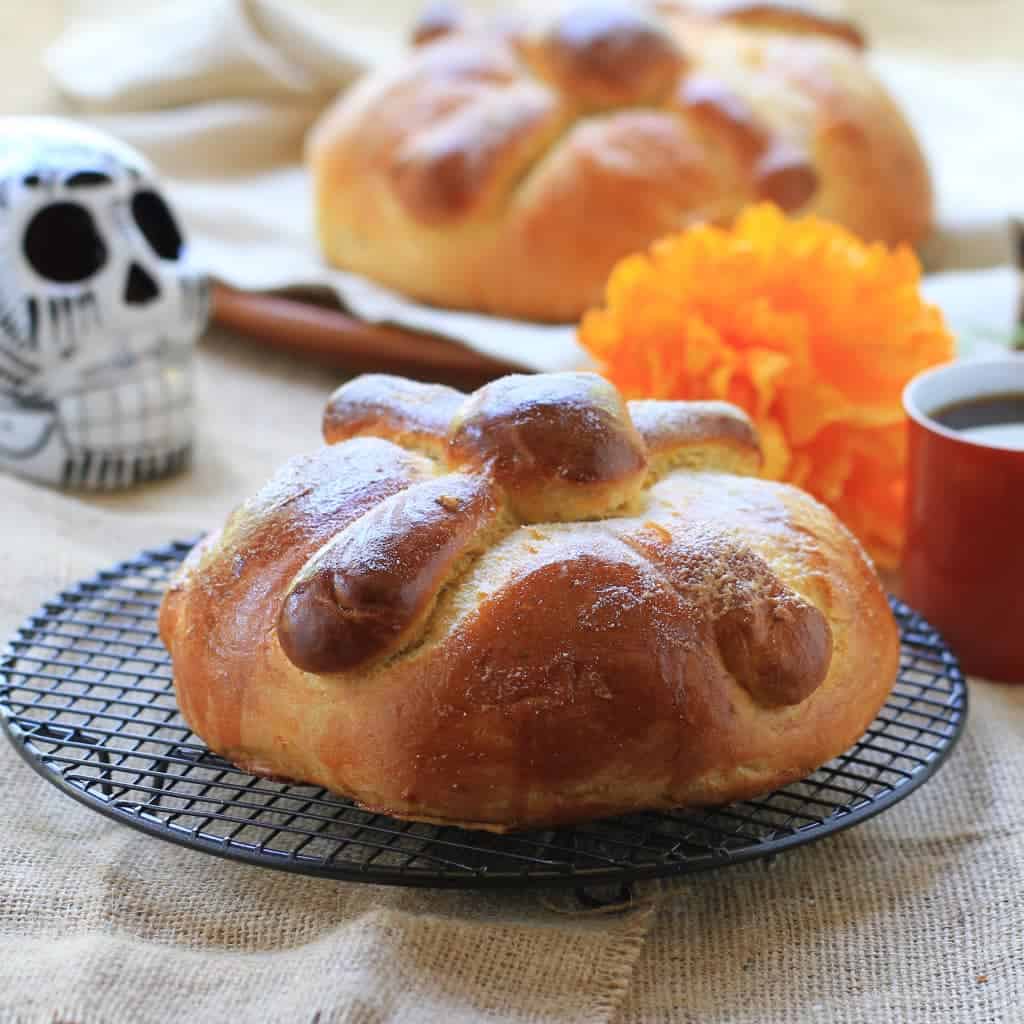 La Lechera Day of the Dead Bread pan de muertos