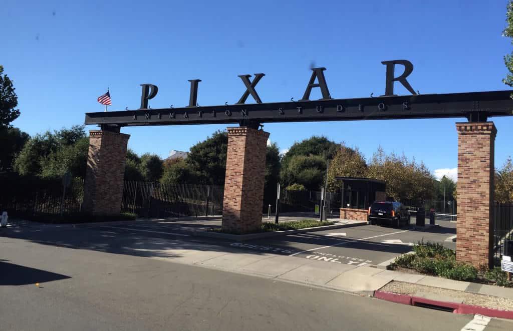 Pixar animation studios entrance