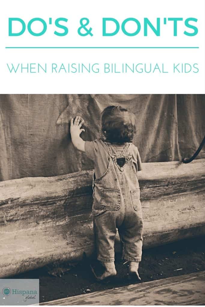 Mistakes to avoid when raising bilingual kids