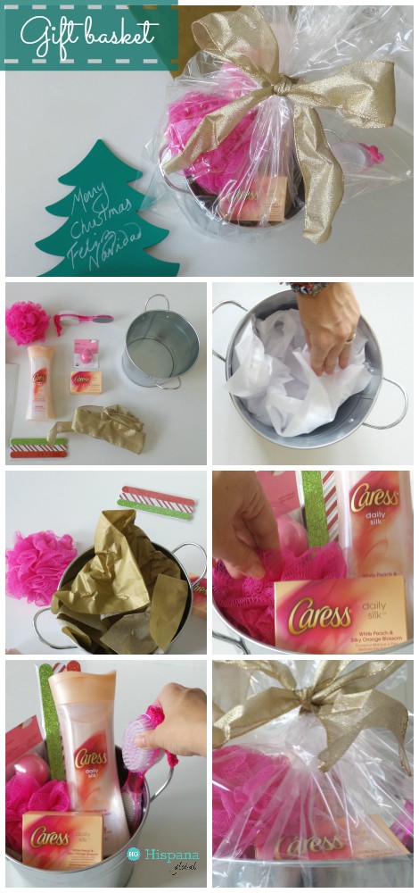 How to make a beautiful spa gift basket