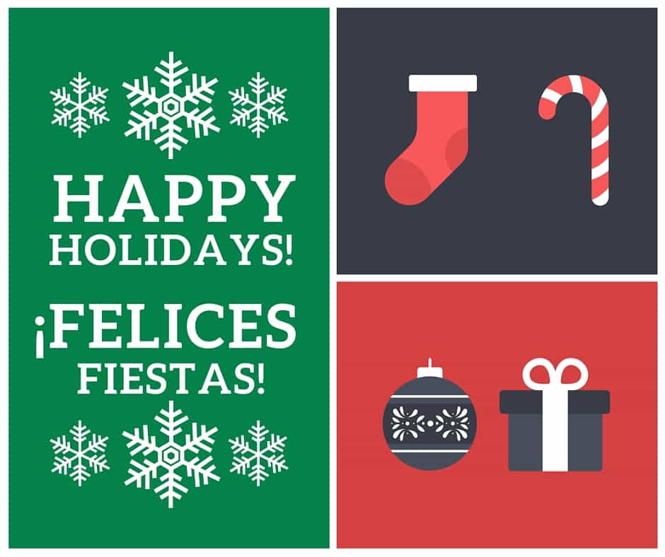 17 Free Printable Holiday Cards in English and Spanish 