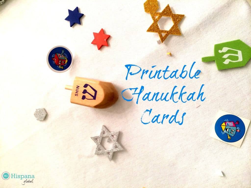 Printable Hanukkah cards