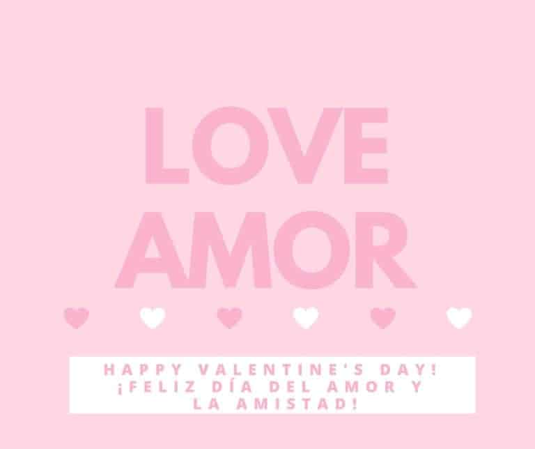 Free Bilingual Valentine’s Day Cards