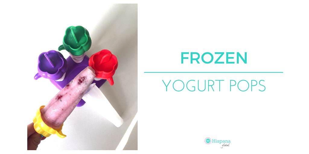 Healthy Snack For Kids: Frozen Yogurt Pops Recipe