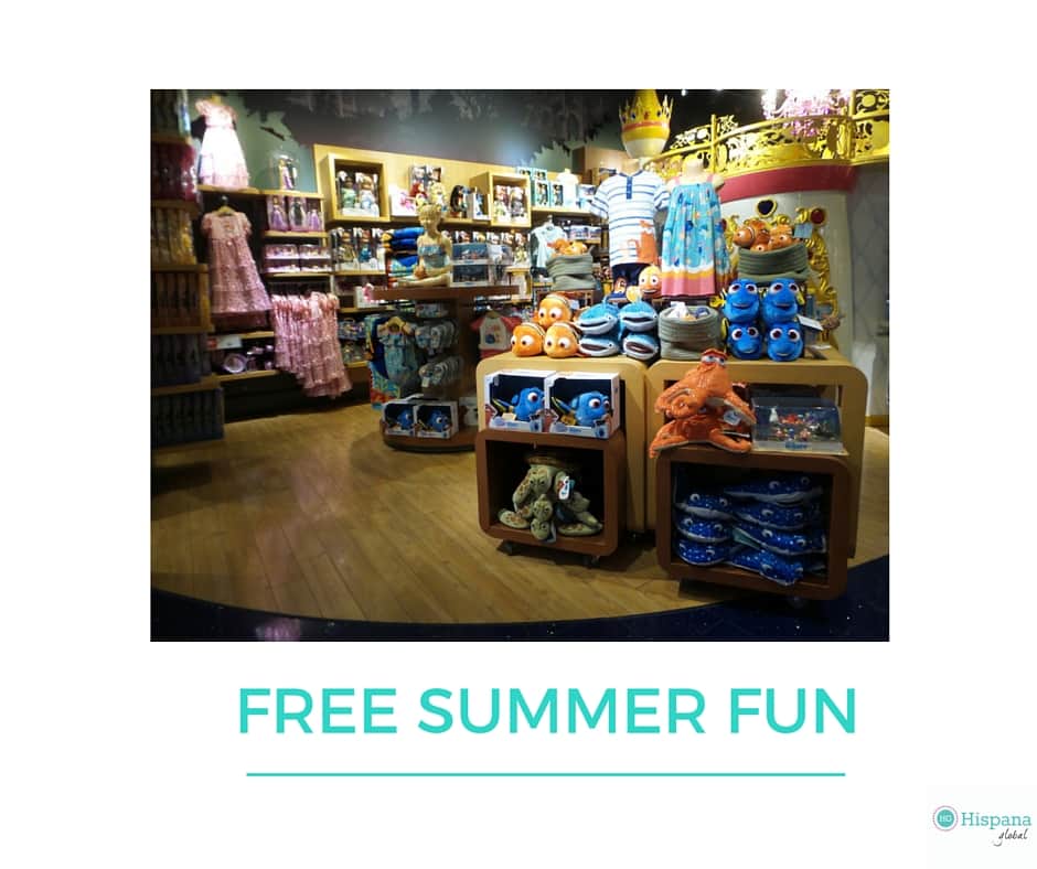 Tons Of Free Fun For Kids This Summer at the Disney Store