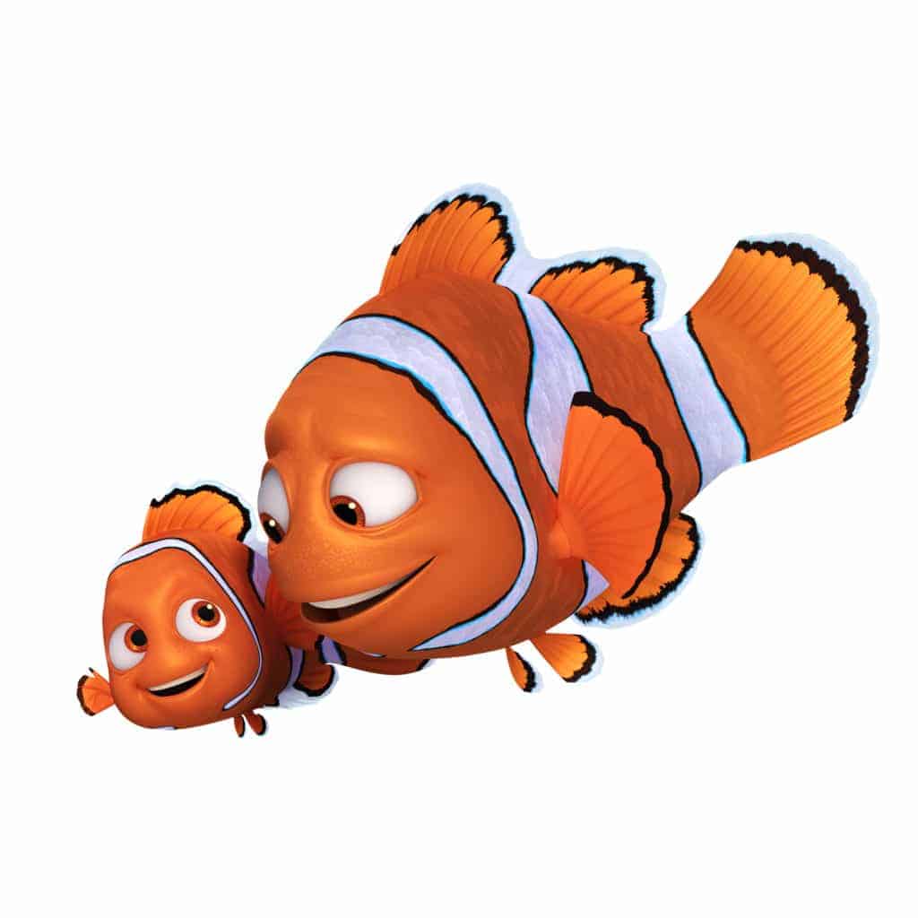 FINDING DORY - Pictured (L-R): One year after his big overseas adventure, NEMO (voice of Hayden Rolence) is back to being a normal kid: going to school and living on the coral reef with his dad and their blue tang neighbor, Dory. His harrowing adventure abroad doesn’t seem to have sapped his spirit. In fact, when Dory remembers pieces of her past and longs to take off on an ambitious ocean trek to find her family, Nemo is the first to offer his help. He may be a young clownfish with a lucky fin, but Nemo wholeheartedly believes in Dory. After all, he understands what it’s like to be different. MARLIN (voice of Albert Brooks) may have traveled across the ocean once, but that doesn’t mean he wants to do it again. So he doesn’t exactly jump at the opportunity to accompany Dory on a mission to the California coast to track down her family. Marlin, of course, knows how it feels to lose family, and it was Dory who helped him find Nemo not so long ago. The clownfish may not be funny, but he’s loyal—he realizes he has no choice but to pack up his nervous energy and skepticism and embark on yet another adventure, this time to help his friend. ©2016 Disney•Pixar. All Rights Reserved.
