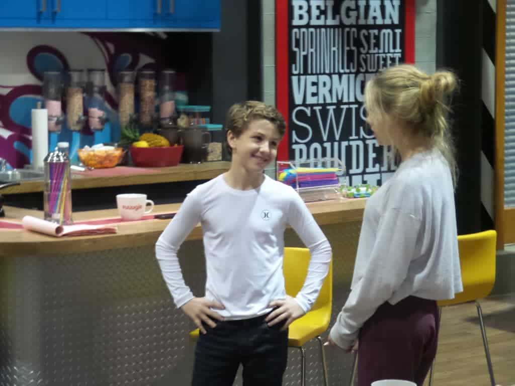 Bizaardvark rehearsal