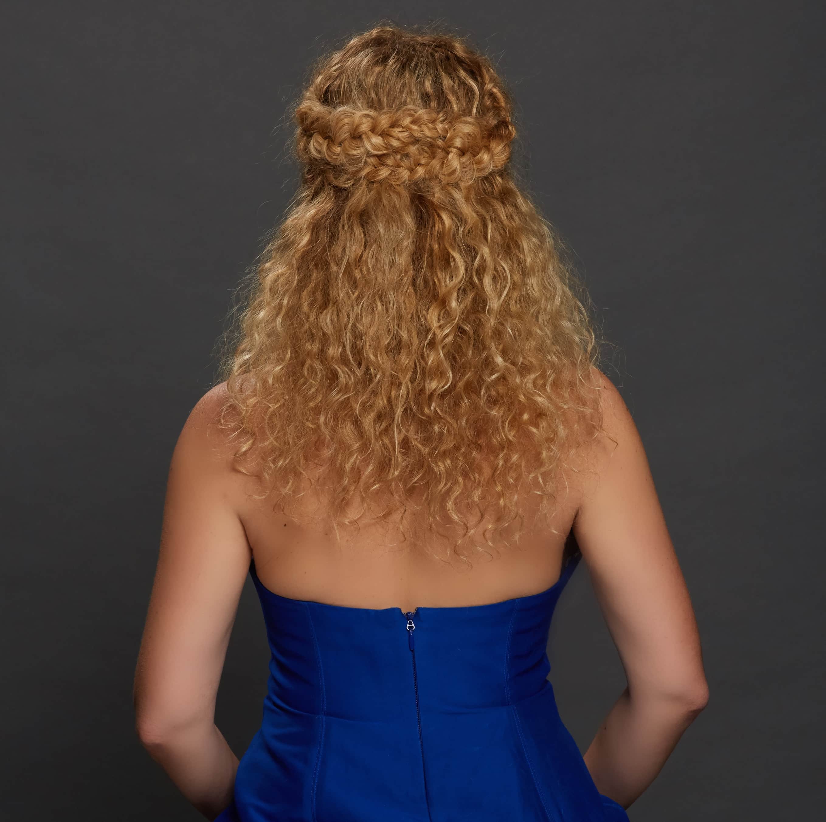 Inspired By NYFW: Romantic Braids For Curly Hair Tutorial