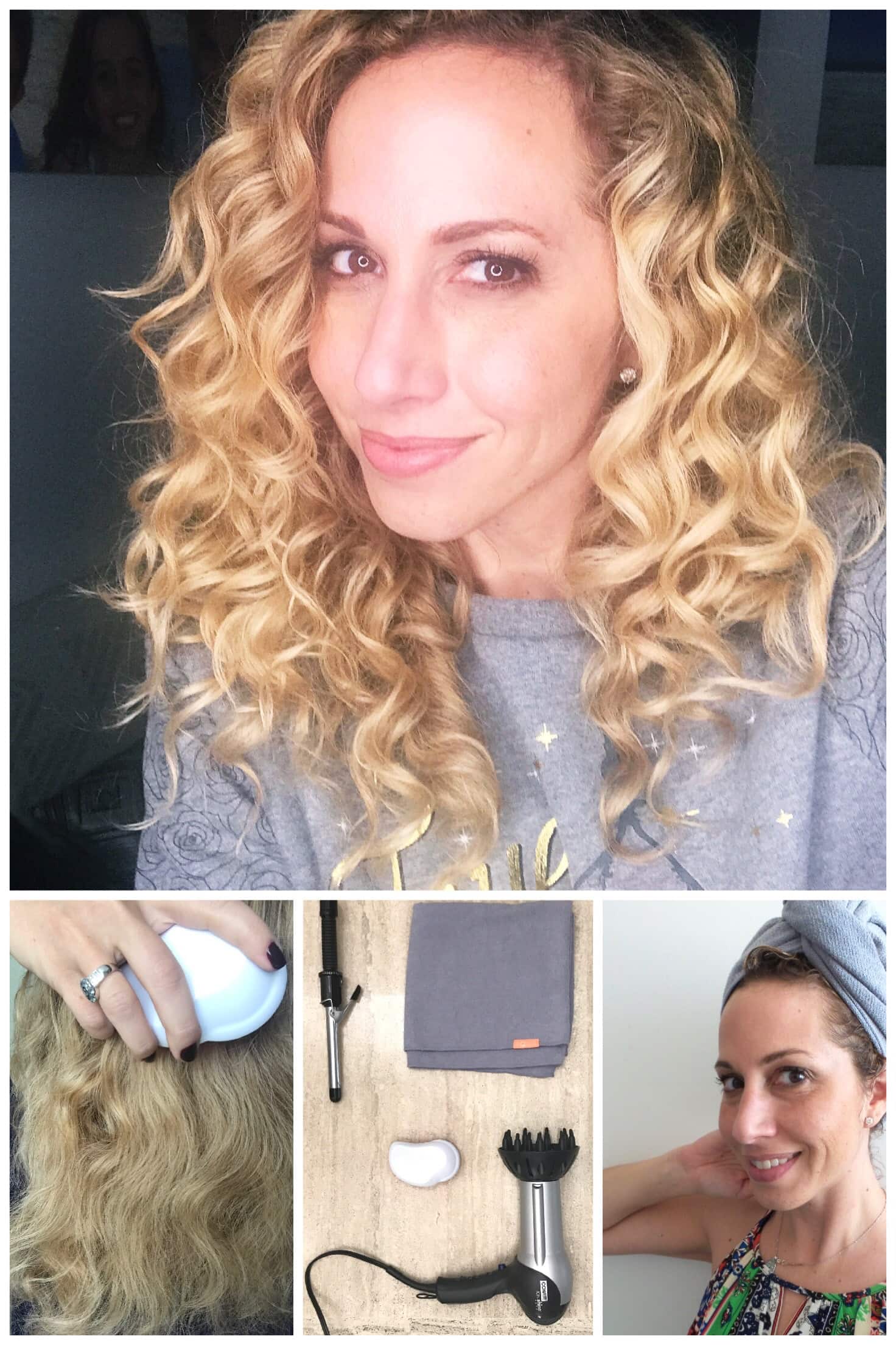 Curly hair routine that works