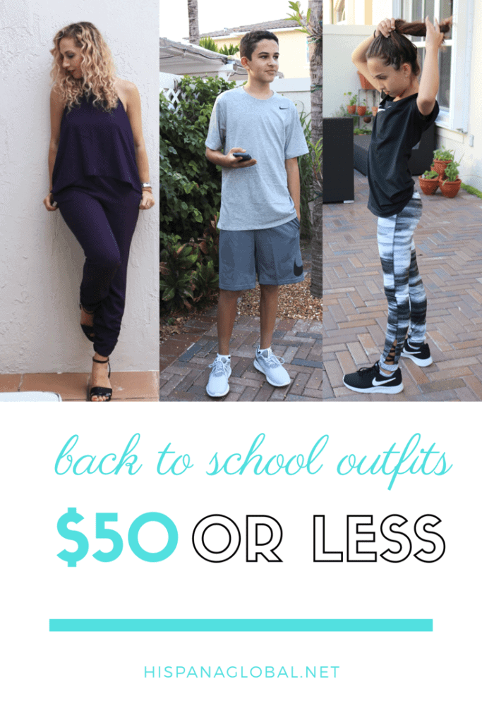 AD Back to school outfits $50 or less found at Kohl's via hispanaglobal.net