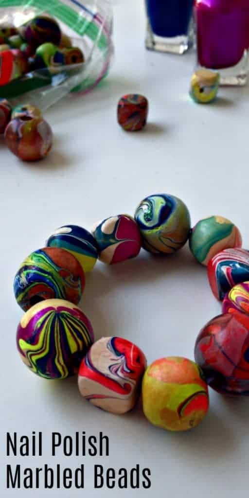 Stylish marble beads for Crafting 