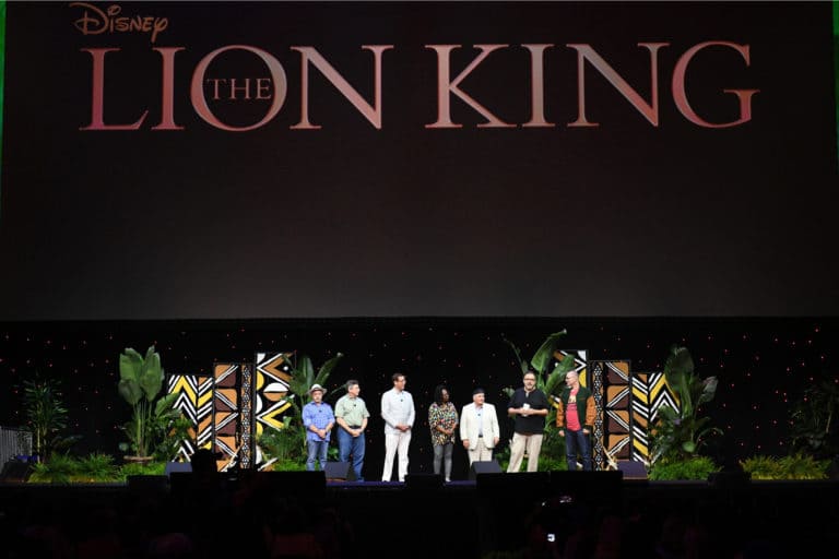 The Lion King panel at D23 Expo