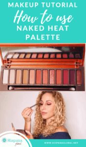 Video Tutorial How To Do Your Eye Makeup Using Naked Heat Palette Hispana Global