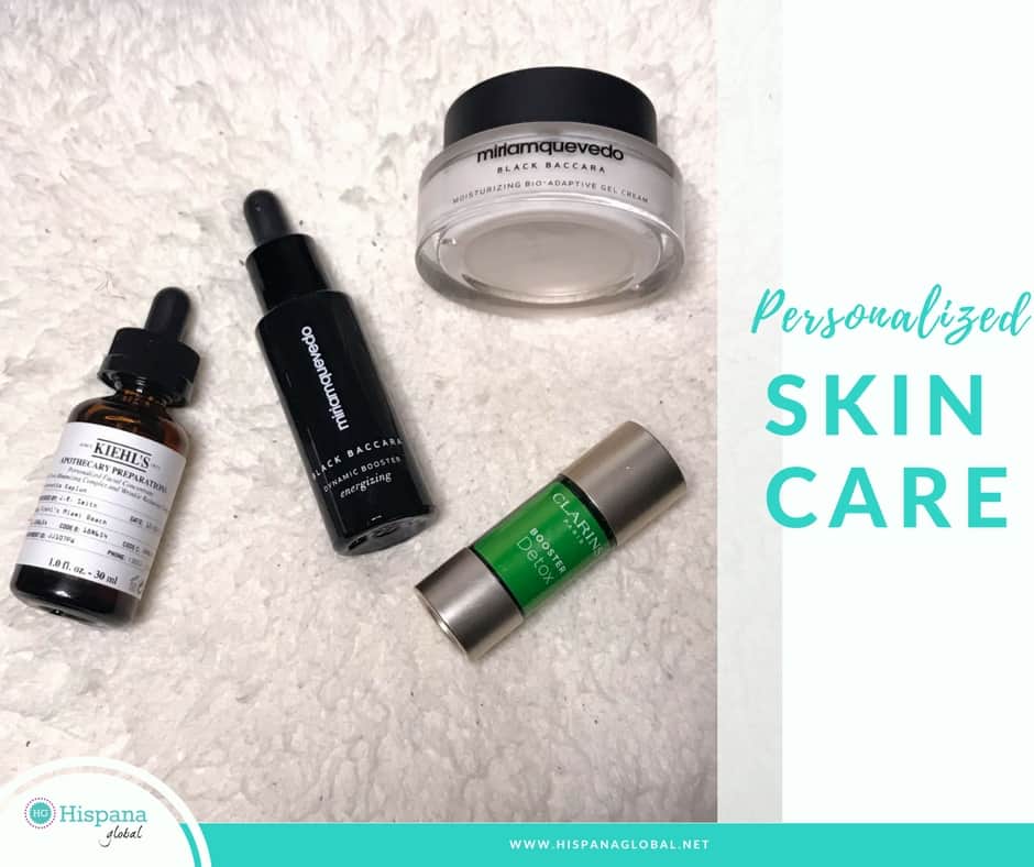 Choose products that offer personalized skin care