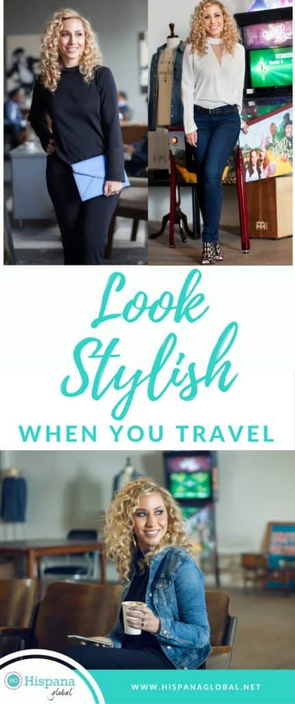 You can look tres chic while traveling. Here are 5 tips to look your best when you travel.