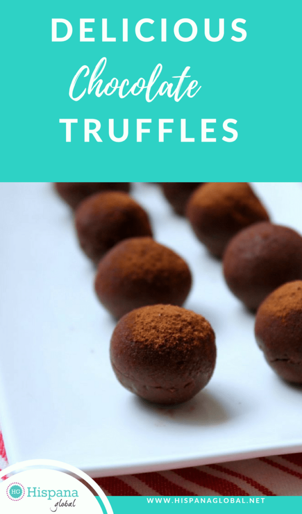 This chocolate truffles recipe is so easy