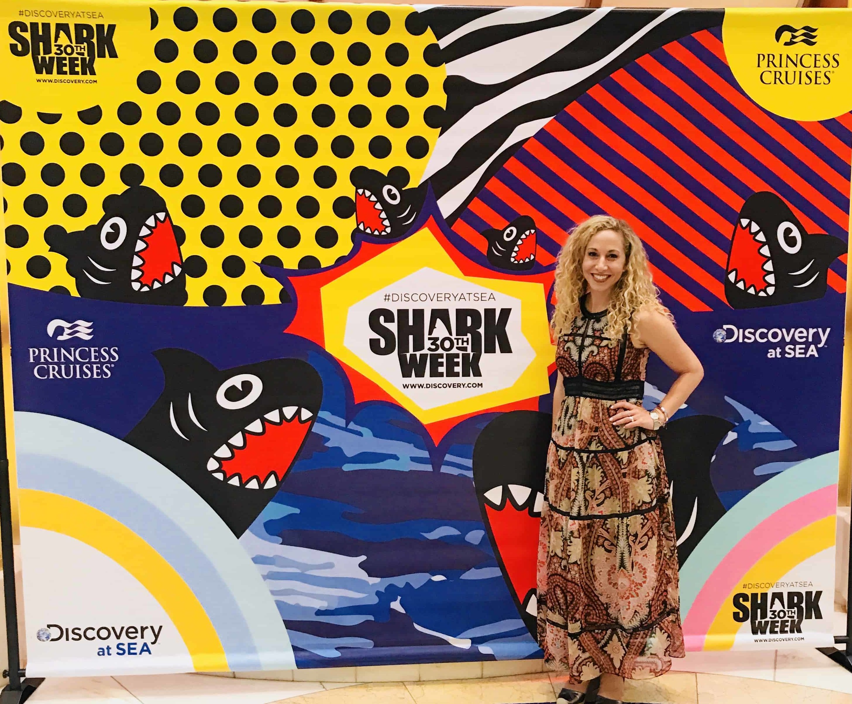 In celebration of the 30th anniversary of Discovery Channel’s Shark Week, Caribbean Princess launched exclusive “Summer of Shark” activities.