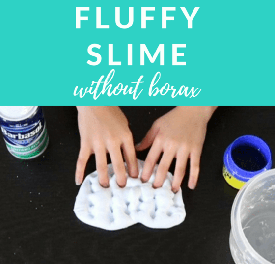 How To Make Fluffy Slime Without Borax Using Just 3 Ingredients ...