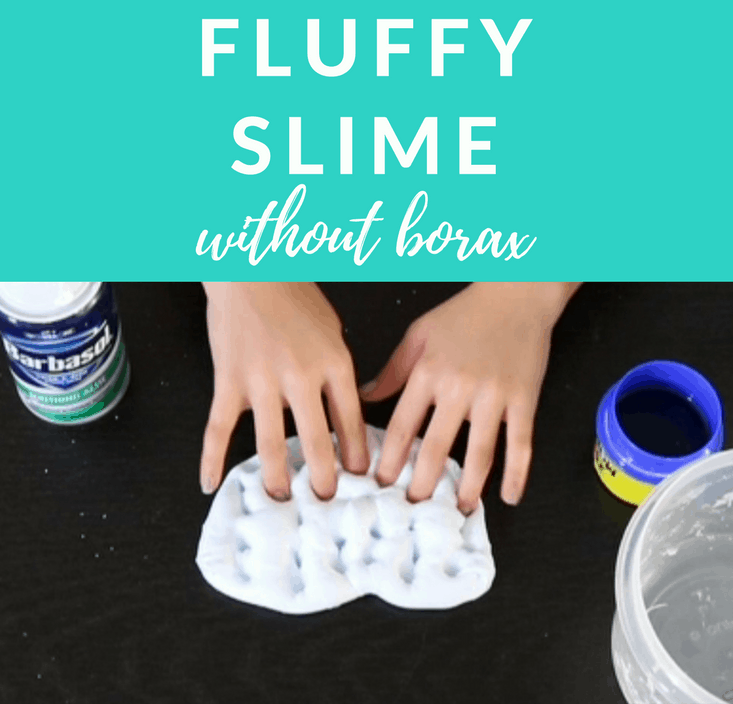 The Easiest Fluffiest Slime Recipe