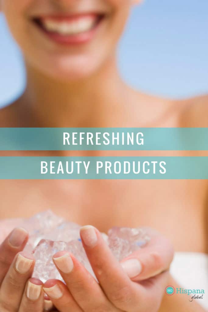Refreshing beauty products for summer