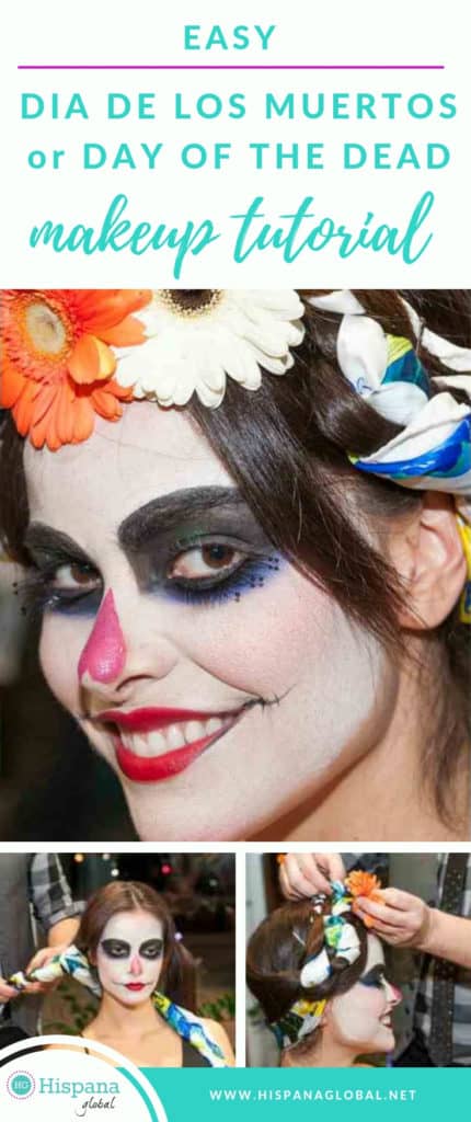 Celebrate Halloween or Dias de Los Muertos with our easy Day of the Dead makeup and hair tutorial. 