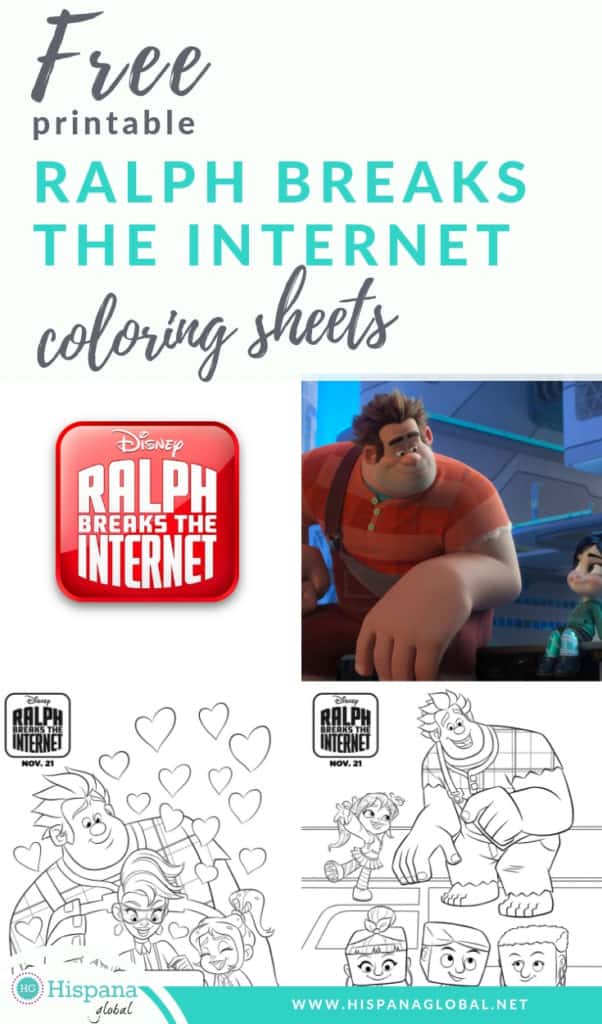 These free printable activity sheets for kids from Ralph Breaks The Internet won't break the bank but will delight your kids.