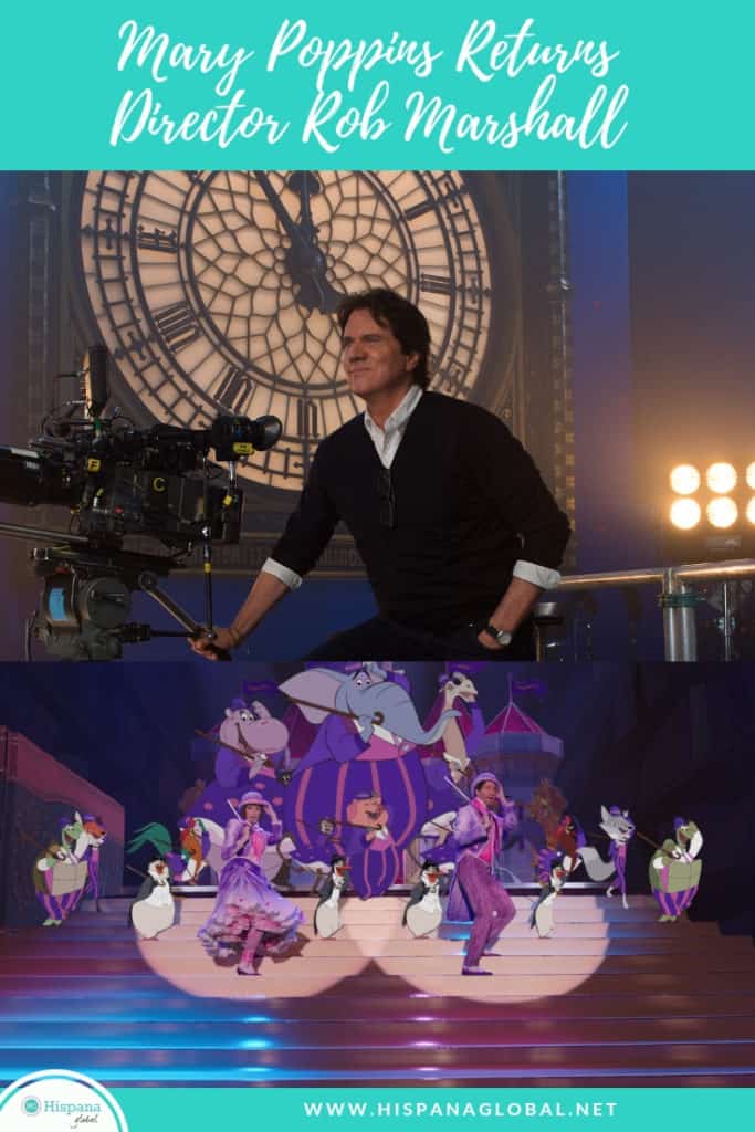 Rob Marshall, director of Mary Poppins Returns, shares a few easter eggs and behind-the-scenes tidbits about Disney's newest movie.