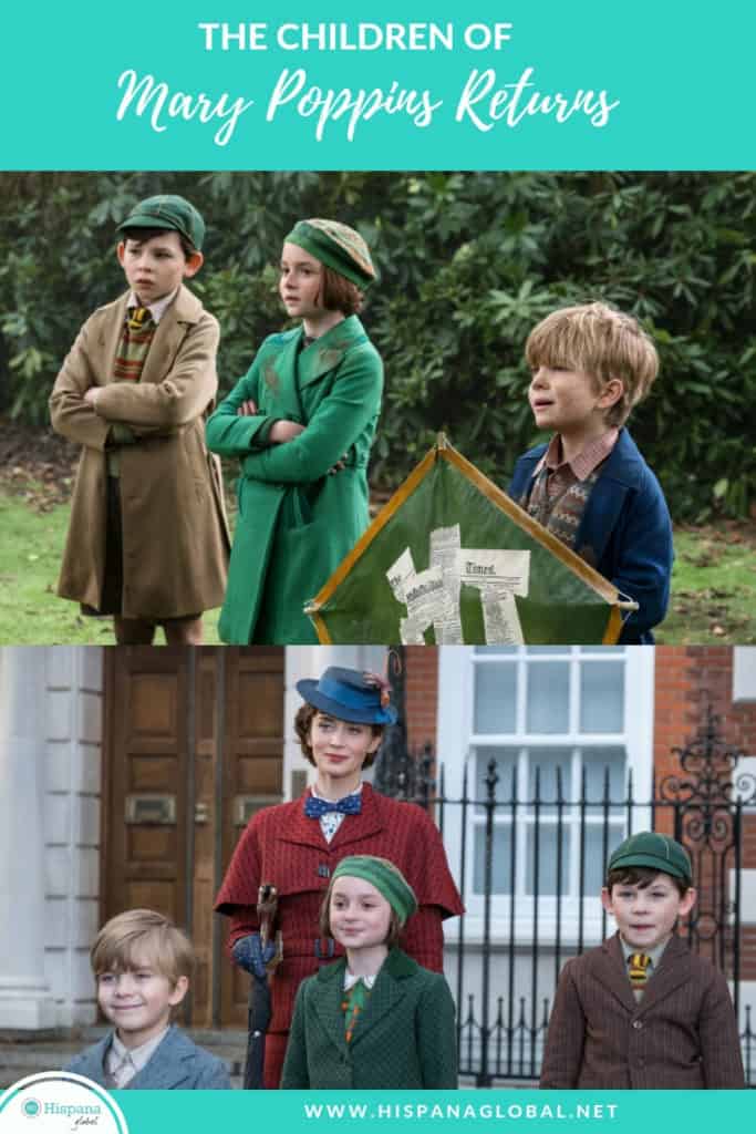 Get to know Pixie Davies and Joel Dawson,  the children who star in Mary Poppins Returns