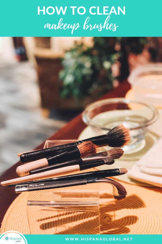 How and when to clean makeup brushes